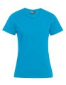 Dames T-shirt Premium-T Promodoro 3005 Turquoise